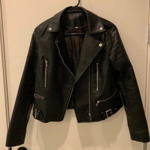 Faux Leather Jacket